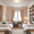 Pokój rodzeństwa z dwoma łóżkami: praktyczne układy i triki na funkcjonalną aranżację przestrzeni