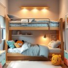 Łóżko piętrowe dla rodzeństwa – kiedy warto wybrać i jak zadbać o bezpieczeństwo oraz komfort dzieci